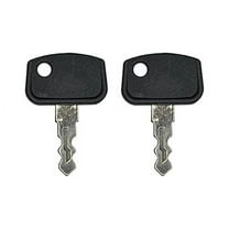 2 Pack Ignition Keys Replacement for Kubota RTV, B, BX, F, GR, ZD Tractor Mower PL50168920, 68920 (2)