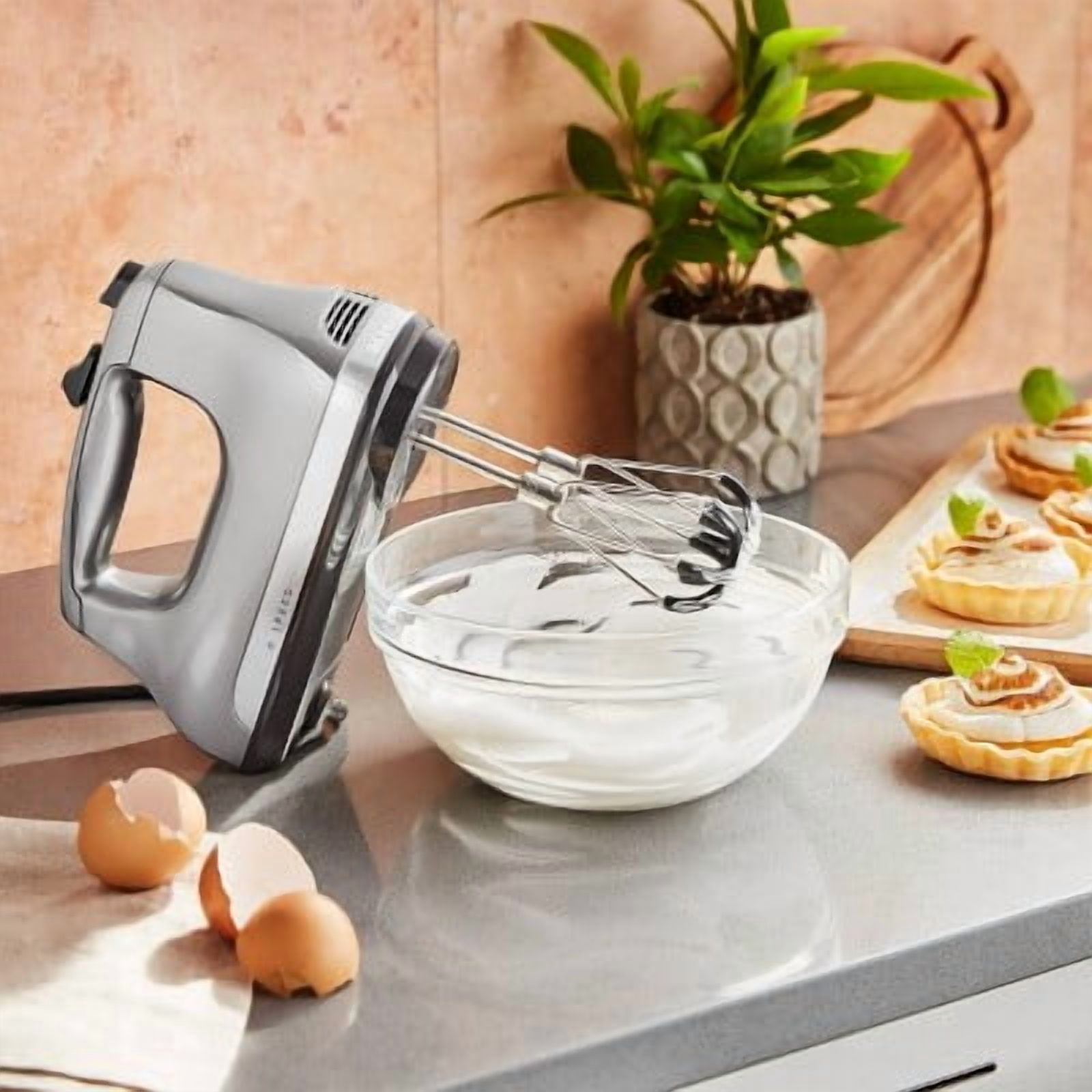 Flex Edge Beater Accessory for Hand Mixer - Silver: Stainless Steel, Dishwasher-Safe, Standard Beaters