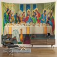 thumbnail image 1 of Tapiz de la Última Cena para decoración navideña, colgante de pared Vintage, Cristo, Jesús, Pascua, tapiz de tela grande, decoración estética, 1 of 4