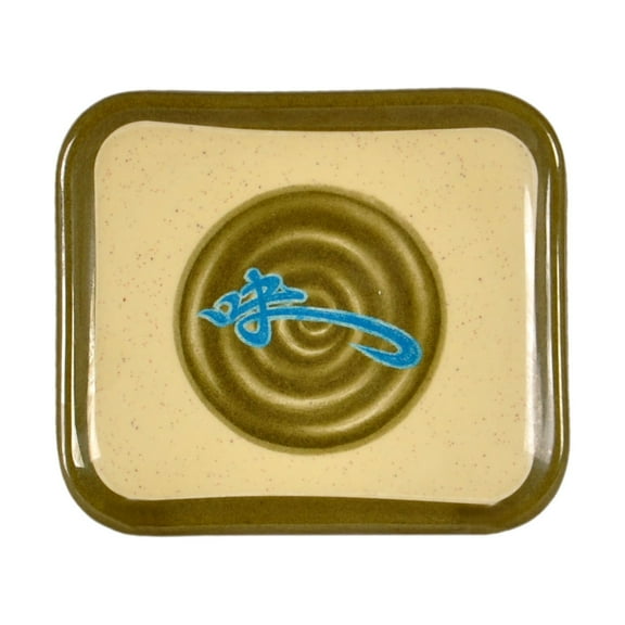 Excellante Wei Melamine Dinnerware Collection 5 1/2" X 4 3/4" Plate, Comes in Dozen