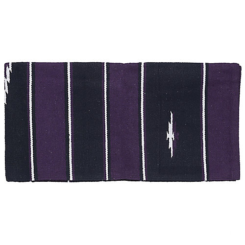 Tough1 Sierra Acrylic Saddle Blanket 30x30 Purple