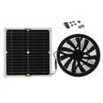 thumbnail image 2 of Ventilador de extracción con panel solar, ventilador alimentado con panel solar Ventilador con panel solar Ventilador alimentado con panel solar Rendimiento inigualable, 2 of 9