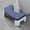 Blue, variant on Toilet Stool, Bathroom Step Stool for Adults & Kids for Squatting Poop, Non-Slip Collapsible Footrest with Stackable Legs for Potty Training or Foot Support