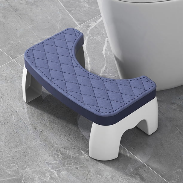 Accesorios de baño Taburete de inodoro Taburete para hacer caca en cuclillas Orinal de baño Taburete de paso Escaleras de asistencia para inodoro Taburete de paso Se adapta a todos los inodoros Banco
