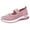 Pink, variant on CHICVOMEY Comfortable Sneakers for Women Lightweight Breathable Mary Jane Shoes Non-slip Mesh Walking Shoes for Daily Wear and Travel