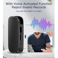 thumbnail image 4 of Kokuji USB 64GB Mini Voice Activated Digital Voice Recorder with Noise Reduction, Black, 4 of 7