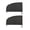 A, variant on 1 Pair Car Rear Window Sunshade UV Protect Shield Mesh Prevent Mosquito Sunshine Privacy Protection Elastic Folding Curtain for Most Vehicles Sedans SUVs