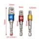 thumbnail image 4 of Adaptador de punta de enchufe Destornillador de tuerca de taladro Barra de extensión eléctrica Brocas de adaptador de enchufe para taladros de 3, 4 of 9