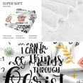 thumbnail image 5 of Christian Gifts for Women Blanket Faith Bible Religious Gifts Christian Inspirational Blankets Ultra Soft Flannel Throw Blanket 50"x40", 5 of 7