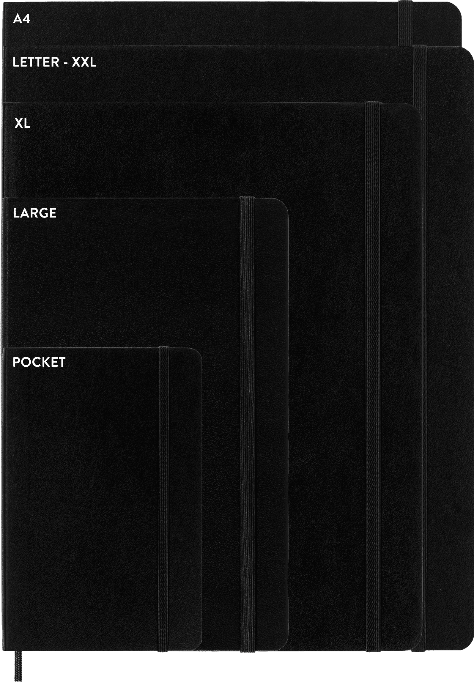 Moleskine Classic Notebook, Soft Cover, Large (5" x 8.25"), Squared, Black,