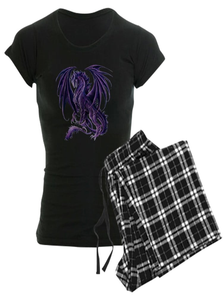 CafePress Draconis Nox Dragon Womens Dark Womens PJs