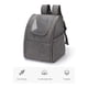 thumbnail image 2 of Mochila portadora para gatos Mochila portadora plegable para mascotas Bolsa portadora de ma Tomshoo  Gris,Poliéster, 2 of 7