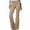 Khaki, variant on GJSYRH Women's Wide Leg Jeans High Waisted Stretchy Straight Leg Jeans Trendy Seamed Front Loose Denim Pants Khaki L