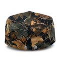 thumbnail image 3 of Chririnla Vintage Newsboy Hat, Autumn Maple Leaves Print Polyester Adjustable Retro Beret Hat for Driving Golf Travel, 3 of 4