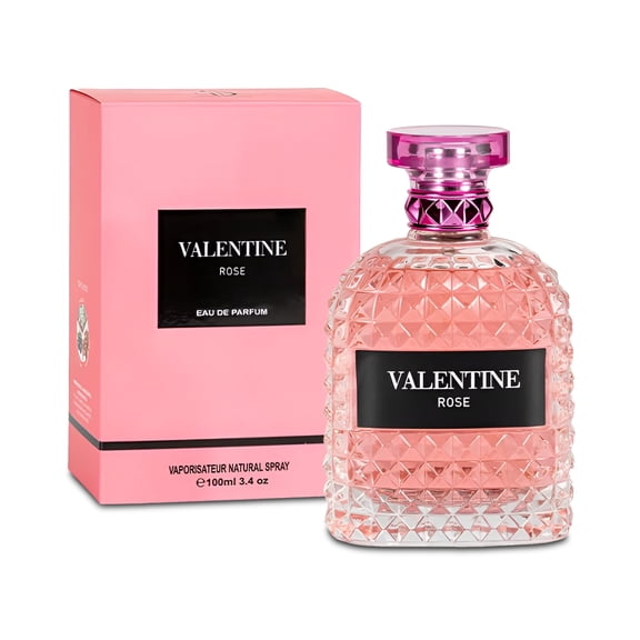 AFLUXE Valentine Rose Eau de Parfum,Vanilla Perfume,coconut fragrance, Perfume for Women, 100 mL Spray