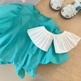 thumbnail image 7 of SILVERCELL Girls Holiday Short Sleeve Casual Dresses Summer Floral Sundress Loose Tunic Dress, Size 3-8 Years, 7 of 7