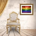thumbnail image 3 of Olsen, Maggie 18x15 Gold Ornate Wood Framed with Double Matting Museum Art Print Titled - Rainbow Sunset, 3 of 4