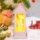 thumbnail image 1 of XWSHYW Decoraciones para El Hogar Decoraciones Navideñas Luces de Viento Navideñas Velas Lámparas de Mesa Luces de Noche Pequeñas Luces de Viento con Llamas, 1 of 5