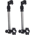 thumbnail image 1 of 2Pcs C-Shaped Stainless Steel Umbrella Stand for Bicycle Outdoor Use, 1 of 8