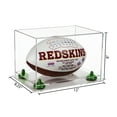thumbnail image 2 of Clear Acrylic Football Display Case with Green Risers and Clear Base (A004-GRR), 2 of 2