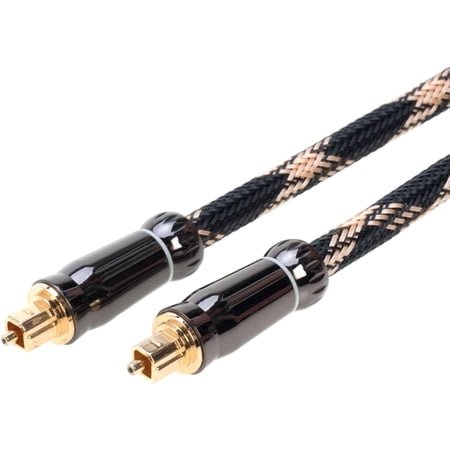 Cables Direct Online Black 25ft Toslink Digital Optical Audio Cable 1-Pack price history on PriceWatchPro