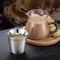 thumbnail image 6 of 80/160ml Double Wall Heat Insulation Stainless Steel Espresso Coffee Vacuum Cup, 6 of 7