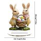 thumbnail image 4 of Decoraciones de Pascua, adornos de Pascua, regalos de Pascua, decoración visual de mesa de Pascua para el hogar, sala de estar, dormitorio, adornos de mesa festivos, artículos decorativos, 4 of 9