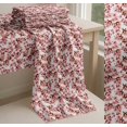 thumbnail image 6 of Soimoi White Cotton Voile Fabric Blossom Floral Printed Craft Fabric by the Yard 42 Inch Wide, 6 of 7