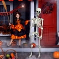 thumbnail image 1 of GiliGiliiso 165CM Skeleton Joint Adjustable Halloween Horror Ornament, 1 of 7