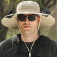 thumbnail image 2 of Kcolen Sun Hats for Men Xxl Solar Fan Hat with Rechargeable Battery High Speed Ventilation Wide Brim for Summer Outdoor Wide Brim Sun Hat, 2 of 7