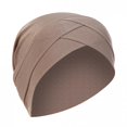 thumbnail image 4 of Chapeau Indien Uni pour Femmes Musulmanes Bonnet Chimio Turban Foulard, 4 of 9