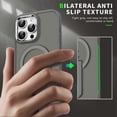 thumbnail image 5 of For iPhone 13 Pro Max 12 Pro Max Case Compatible with MagSafe PC + TPU Phone Cover with Kickstand -, 5 of 5