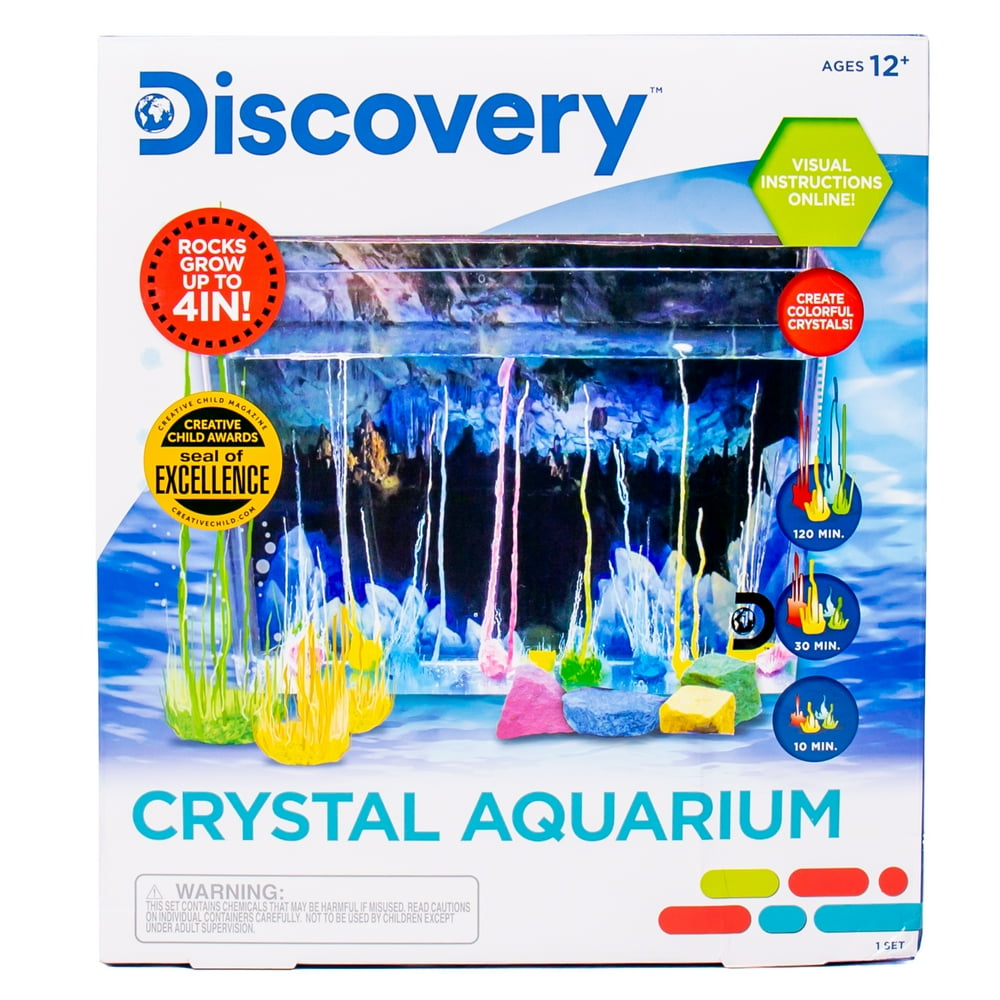 Discovery Crystal Aquarium, Grow Your Own Crystal Model Science Kit