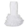 thumbnail image 2 of 3 Capas Longitud de Piso Sirena Enagua para Nupcial Nupcias Disfraces con Accesorios Colco Enagua del vestido de novia, 2 of 8