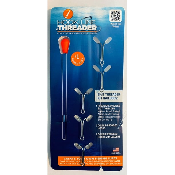 Complete Hook, Line & Threader Kits. Choose from 7 Different Hook Sizes
