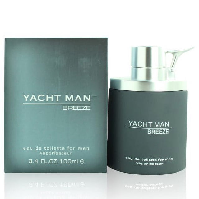 Myrurgia Yacht Man Breeze Men's Eau De Toilette Spray de 3.4 onzas