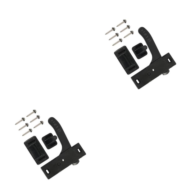 Riwesomey RV Right Door Aluminum Alloy Handle Accessories Universal Doors Entry Camper Kit Replacement Screen Motorhome Gaskets 11.1x9.4x1cm 2piezas