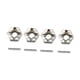 thumbnail image 2 of 4 adaptadores hexagonales de 12 mm para buje de rueda con pasadores. Accesorios para bricolaje. Adaptadores hexagonales fáciles de instalar. Pieza de, 2 of 9