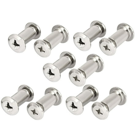 

Uxcell M8x16mm Metal Countersunk Head Screw Bolts Dowel Nuts (10-pack)