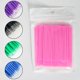 thumbnail image 2 of Varitas de rímel desechables para mujer, microcepillo aplicador, varitas de extensión de pestañas, herramientas de maquillaje, 100 Uds., 2 of 5