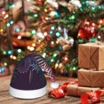 thumbnail image 6 of Fuzoiu Fireworks2 Print Santa Hat Christmas Hat for Adults,Santa Hats with Pompom, Unisex Xmas Holiday Hat for Christmas New Year Festive Party Supplies, 6 of 6