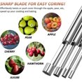thumbnail image 5 of Set Of 4 Multifunctional Fruit Corers And Corers Set Stainless Steel Pear Corers 4 Sizes, 5 of 5