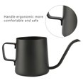 thumbnail image 2 of Bewildely Cafetera de largo y estrecho de acero inoxidable para verter sobre goteo, tetera de cuello de cisne de 250ml Juegos de servir café y té, 2 of 6