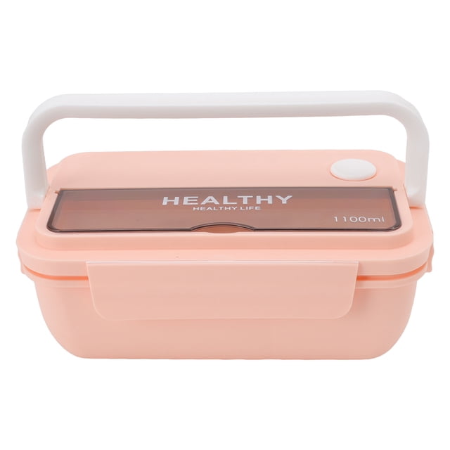 1100ml Bento Boxes with Spoon Travel ToGo Food Containers Bento Boxes and Chopsticks, Reusable Lunch Box for Student