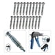 thumbnail image 3 of Herramienta de colocación de anclajes de pared hueca con surtido de tornillos de anclaje de pared Hollow Drive (, M5, M6) para ación de placas de 5x52 DYNWAVEMX Anclajes de pared huecos, 3 of 8