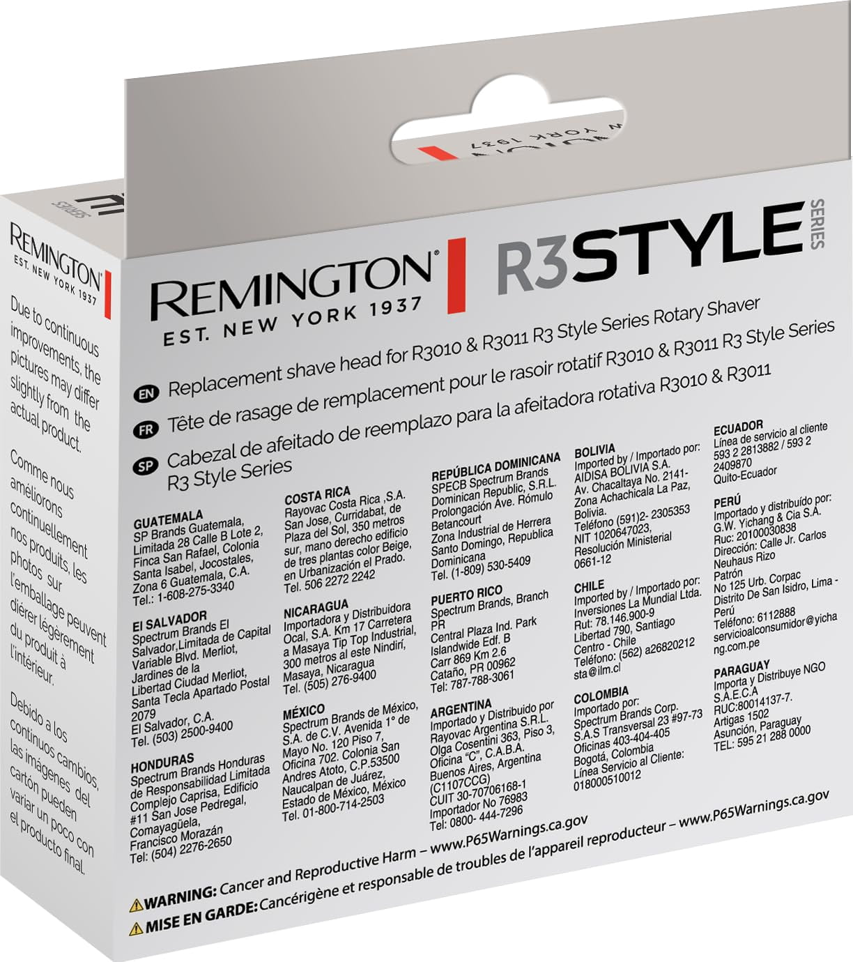 REMINGTON SPR-PR13 PrecisionPlus Replacement Rotary Shaver Head, Dual-Track Blades
