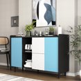 thumbnail image 2 of Coffee Bar and Sideboard Cabinet | Store Daily Necessities | Durable MDF Structure | Organizes Home Items, 2 of 2