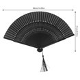 thumbnail image 2 of DEEPCRAFF Retro Plegable De Bambú Negro Con Para Y Danza, 2 of 6