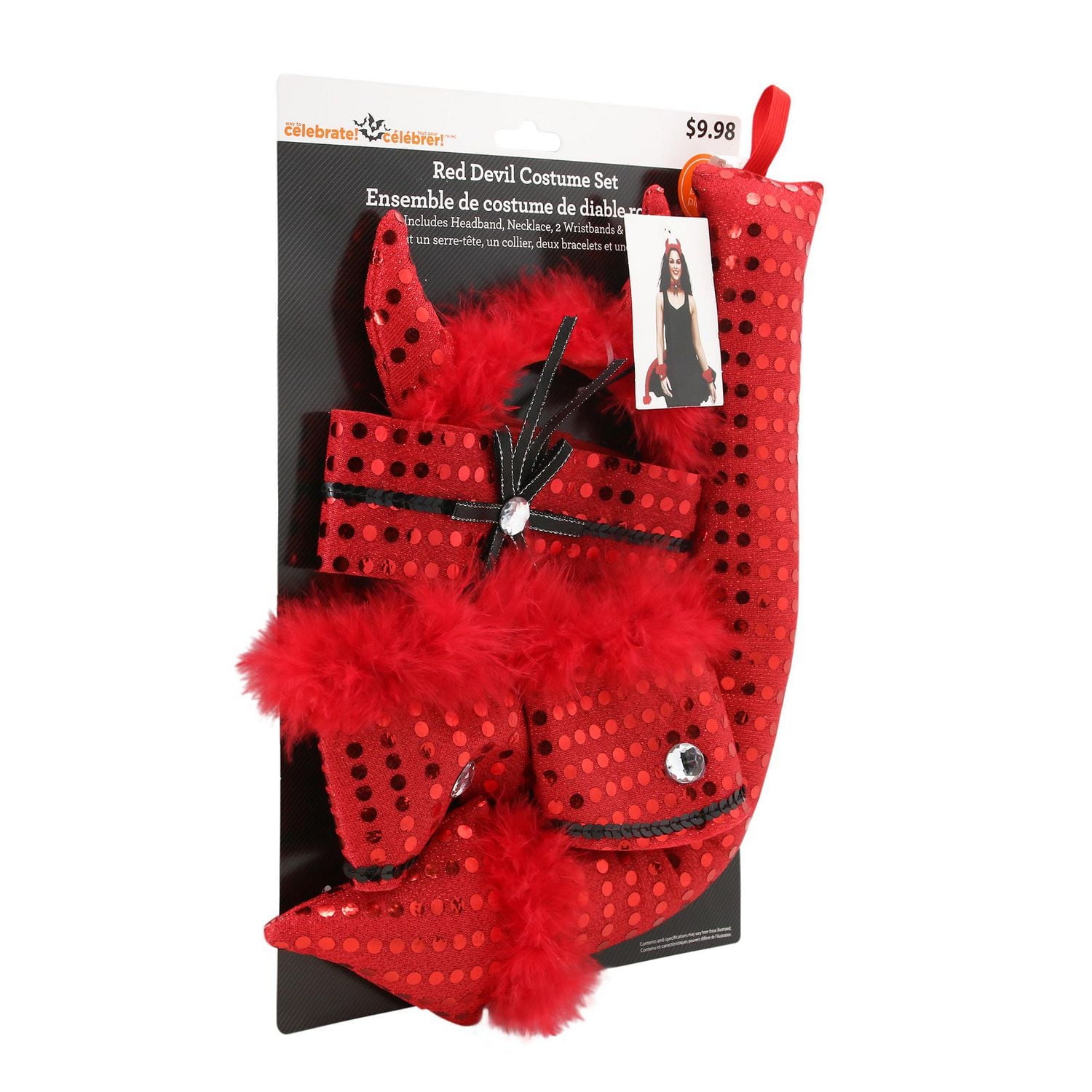 Red Devil Accessory Kit - Dress Up, Red Devil Accessory Kit