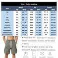 thumbnail image 3 of Men's Casual Dressy Cargo Shorts Lightweight Elastic Drawstring Waist Shorts Relaxed Fit with Side Pockets, 3 of 5
